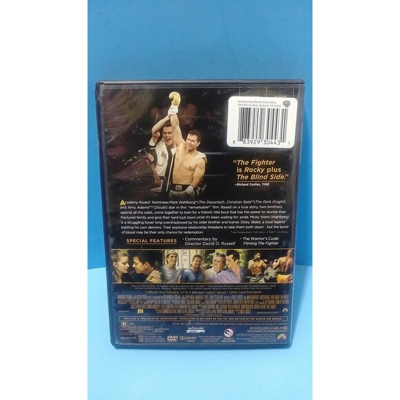 The fighter Mark Wahlberg Christian Bale Amy Adams DVD - Picture 4 of 4